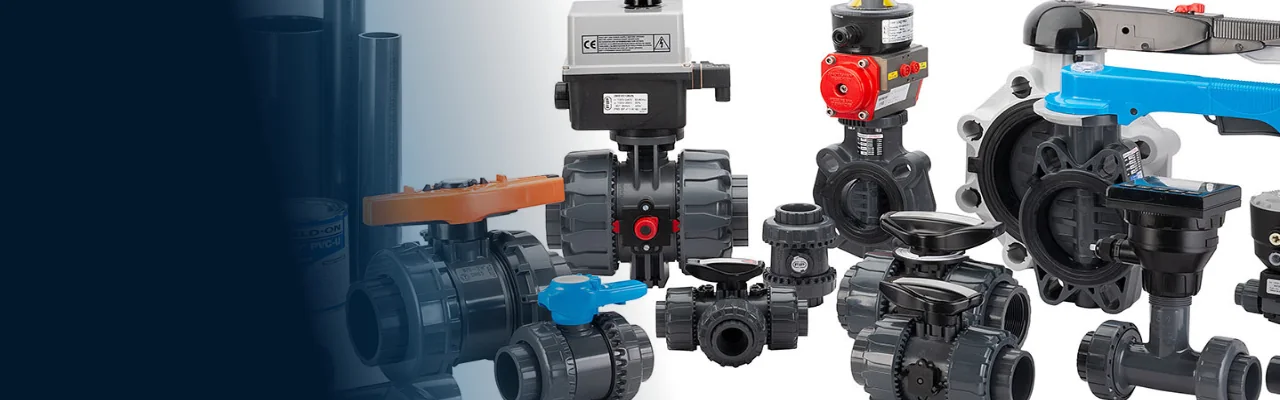Vane și armături termoplastice industriale